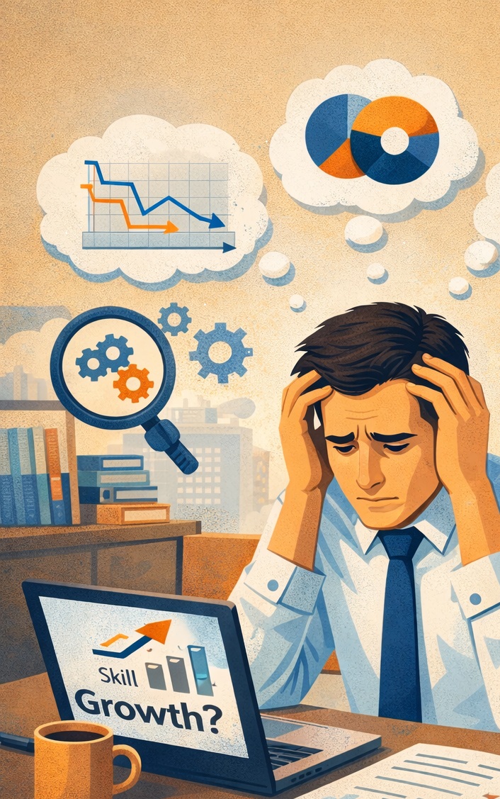 worrying about IT skill growth